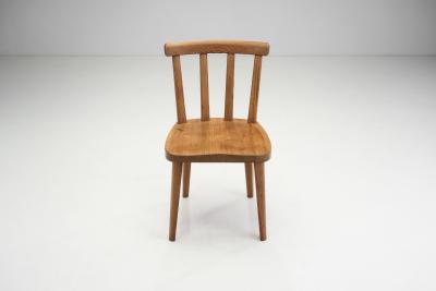 Axel Einar Hjorth Set of 3 Ut Chairs by Axel Einar Hjorth for Nordiska Kompaniet Sweden 1930s