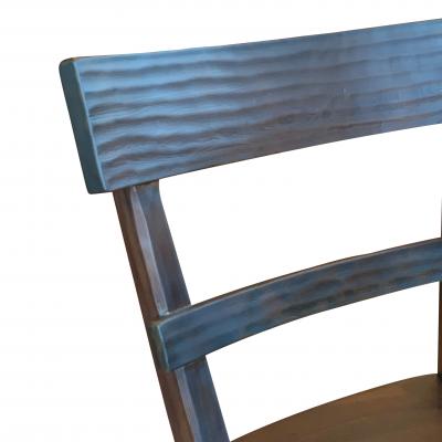 Axel Einar Hjorth Set of Four Chairs with Gouging Detail Attrib Axel Einar Hjorth