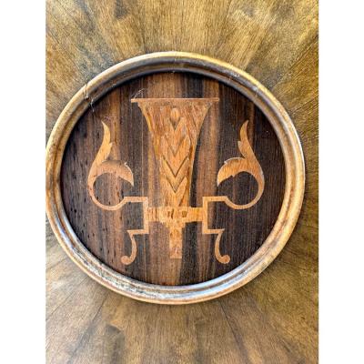 Axel Einar Hjorth Swedish Art Deco Cabinet in Stained Birch Axel Einar Hjorth Style 1920s