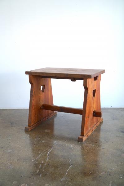 Axel Einar Hjorth style Swedish pine table Circa 1930th 