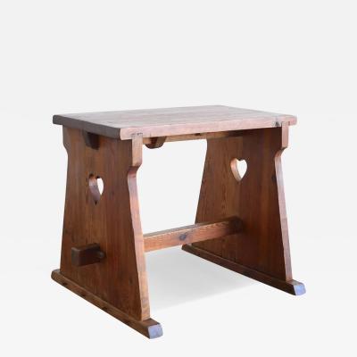 Axel Einar Hjorth style Swedish pine table Circa 1930th 