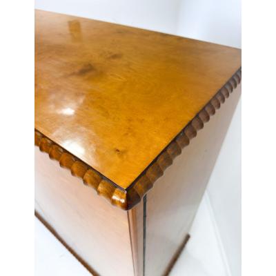 Axel Larsson 1930s Swedish Grace Art Deco Cabinet