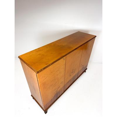 Axel Larsson 1930s Swedish Grace Art Deco Cabinet