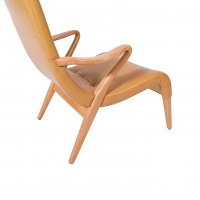 Axel Larsson Axel Larsson Easy Chair for Svenska M belfabrik Bodafors model 1207