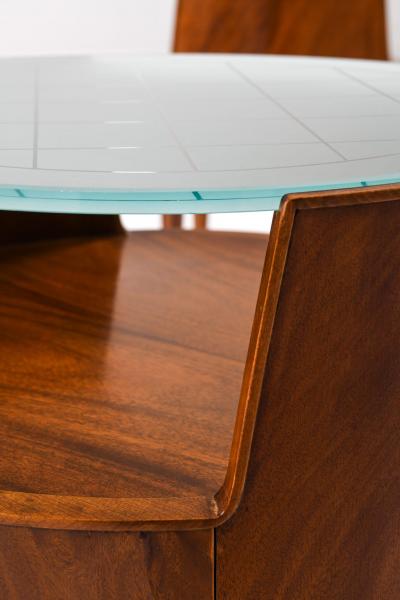 Axel Larsson Pair of Bedside Tables Side Tables in Mahogany by Axel Larsson 1940s