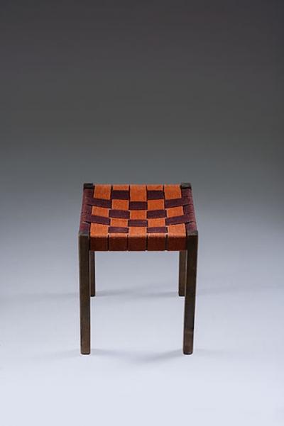 Axel Larsson Swedish Modern stool by Axel Larsson for Gemla Sweden