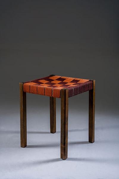 Axel Larsson Swedish Modern stool by Axel Larsson for Gemla Sweden