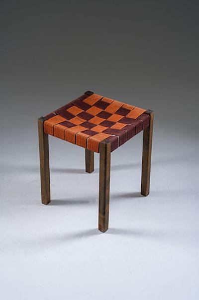 Axel Larsson Swedish Modern stool by Axel Larsson for Gemla Sweden