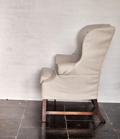 Axel Vervoordt Axel Vervoordt Max Wing Chair Set of 4