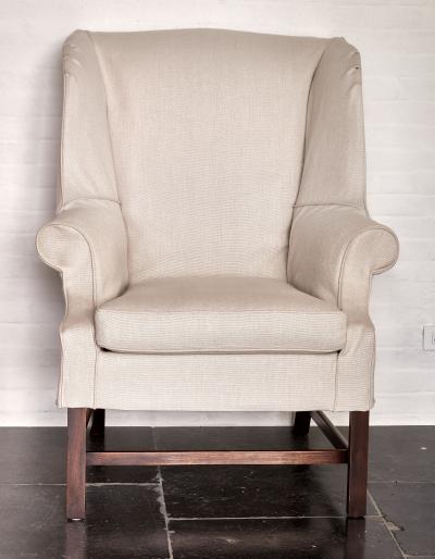 Axel Vervoordt Axel Vervoordt Max Wing Chair Set of 4