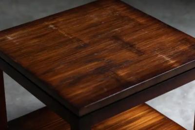 Axel Vervoordt Bamboo Side Table by Axel Vervoordt Belgium 1980s