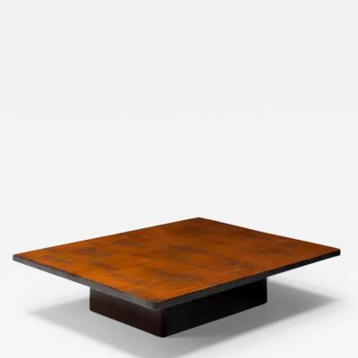 Axel Vervoordt Coffee Table by Axel Vervoordt in Weng and Bamboo Belgium 1980s