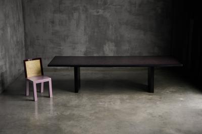 Axel Vervoordt Dining Table in the Style of Axel Vervoordt Belgium 1980s