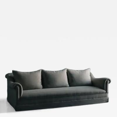 Axel Vervoordt Linen Sofa by Axel Vervoordt Belgium 21st Century