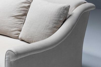 Axel Vervoordt Linen Sofa by Axel Vervoordt Belgium 21st Century