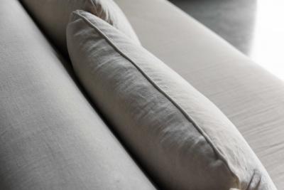 Axel Vervoordt Linen Sofa by Axel Vervoordt Belgium 21st Century