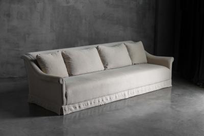 Axel Vervoordt Linen Sofa by Axel Vervoordt Belgium 21st Century
