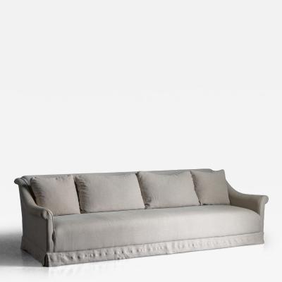 Axel Vervoordt Linen Sofa by Axel Vervoordt Belgium 21st Century