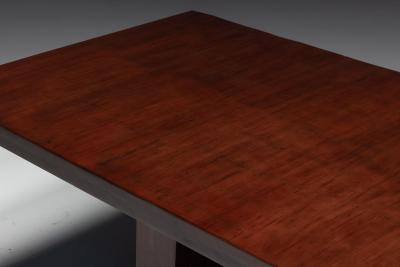 Axel Vervoordt Minimalist Bamboo Dining Table in the Style of Axel Vervoordt France 1980s