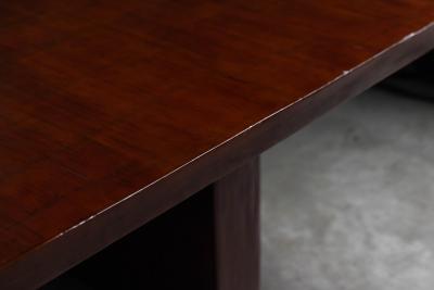 Axel Vervoordt Minimalist Bamboo Dining Table in the Style of Axel Vervoordt France 1980s