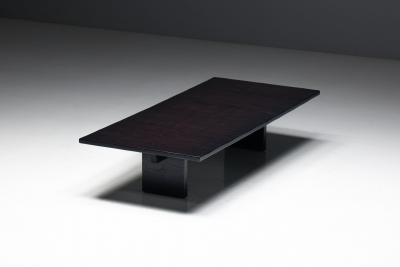 Axel Vervoordt Rectangular Bamboo Coffee Table by Axel Vervoordt Belgium 1980s