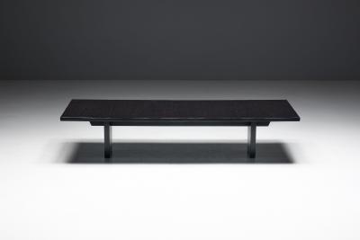 Axel Vervoordt Rectangular Bamboo Coffee Table by Axel Vervoordt Belgium 1980s