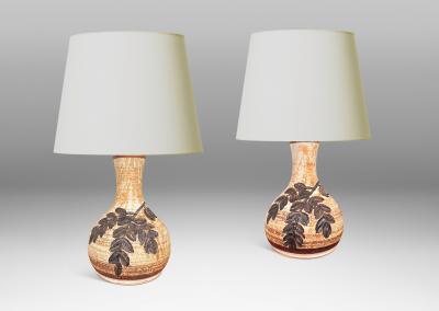 Axella Stenj j Pair of table lamps by Axella Stent j