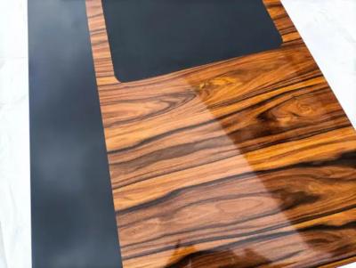 Aymeric Lefort Modern Desk Little Shanghai by Aymeric Lefort Black and Santos Wood