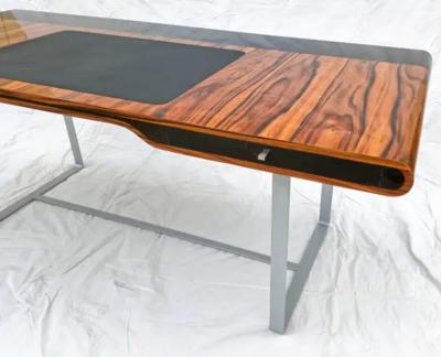 Aymeric Lefort Modern Desk Little Shanghai by Aymeric Lefort Black and Santos Wood