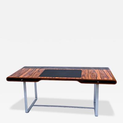 Aymeric Lefort Modern Desk Little Shanghai by Aymeric Lefort Black and Santos Wood