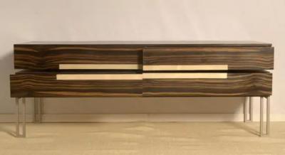 Aymeric Lefort New Dark Chest of Drawers in Ebony 21st Century by Aymeric Lefort