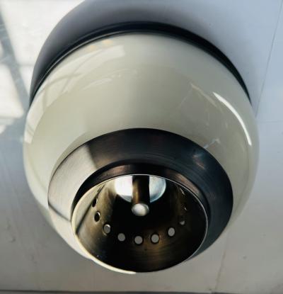 Azucena Azucena Italian 1960s Mid Century LSP3 Flush Ceiling Lamp Luigi Caccia