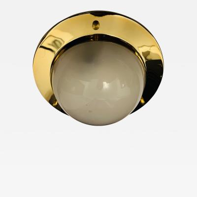 Azucena Azucena Italian 1960s Nautical Flush Ceiling Light Mid Century