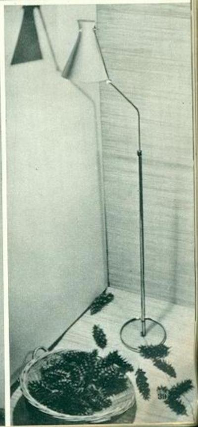 Azucena Mid Century Modern Floor lamp by E Mauri for Azucena