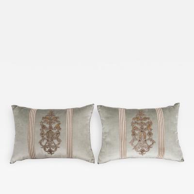 B VIZ DESIGN ANTIQUE TEXTILE PILLOWS