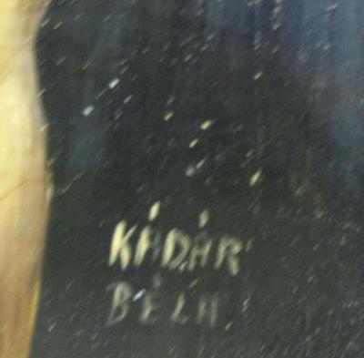 B la K d r Painting Seated Women with Nudes Signed Bela Kadar Hungary 1877 1955 