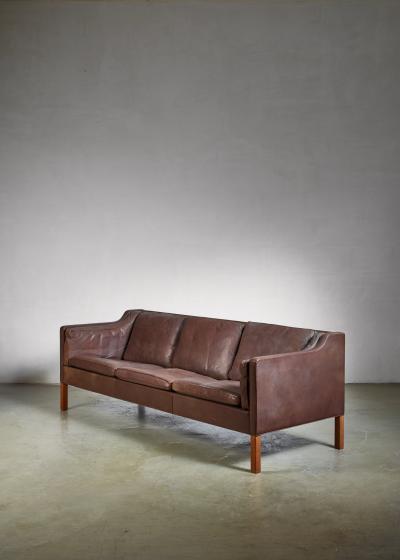 B rge Mogensen Borge Mogensen sofa for Fredericia Denmark 1960s