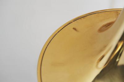 B rje Claes B rje Claes Brass Adjustable Wall Lamps for Norlett Elit Sweden 1970s