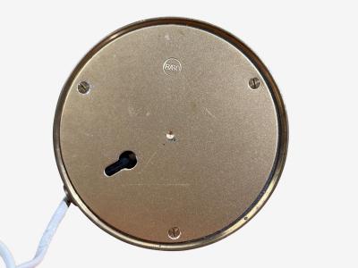 BABO Table Lamps Brass Fabric Sweden 1900s