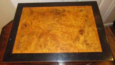 BALTIC KARELIAN BIRCHWOOD COLLECTORS CHEST
