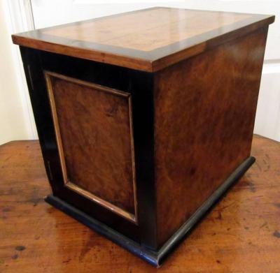 BALTIC KARELIAN BIRCHWOOD COLLECTORS CHEST