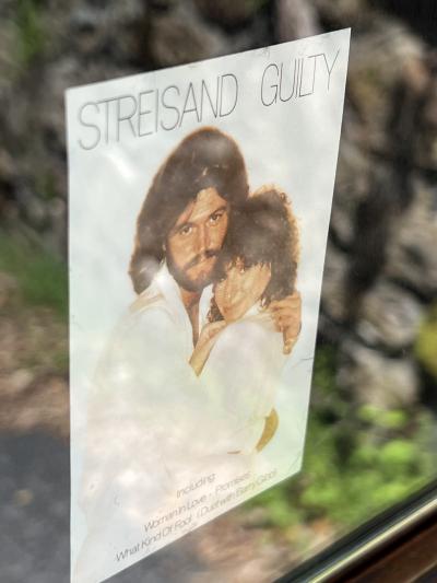 BARBARA STREISAND AND BARRY GIBB BRITISH CERTIFIED SALES AWARD