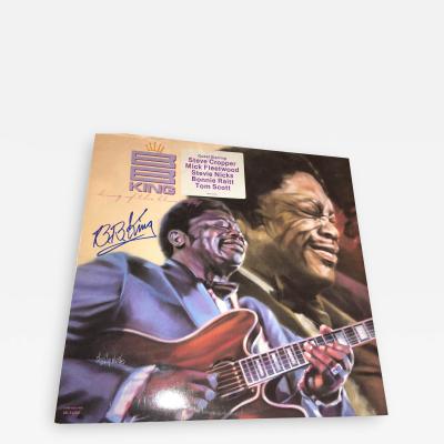 BB KING KING OF THE BLUES AUTOGRAPHED ALBUM
