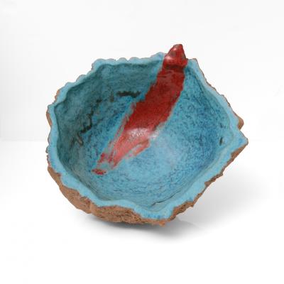 BIRGITTA Watz BIRGITTA WATZ UNIQUE STONEWARE BOWL FOR R STRAND SWEDEN