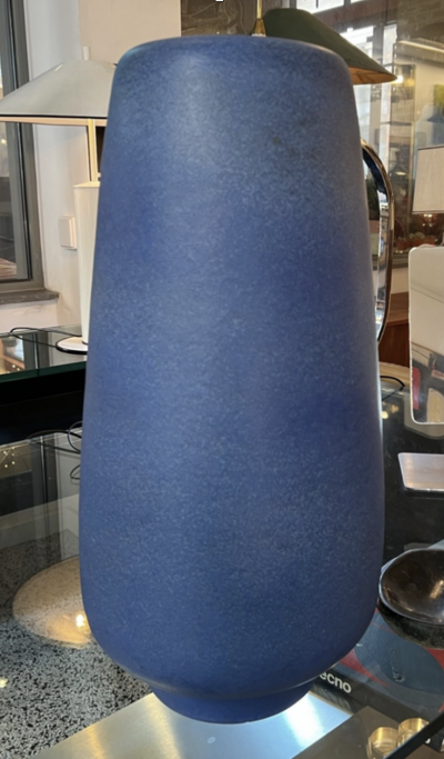 BLUE CERAMIC VASE