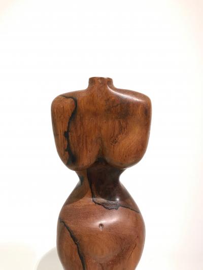 BRAZILIAN WALNUT TORSO SCULPTURE