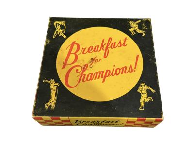 BREAKFAST FOR CHAMPIONS RISQUE POP ART SCULPTURE