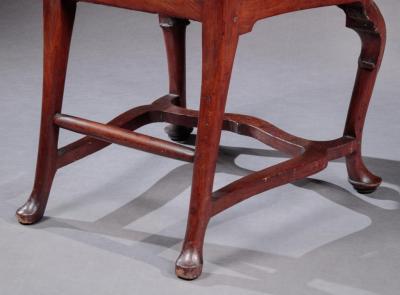 BROMFIELD FAMILY QUEEN ANNE COMPASS SEAT SIDE CHAIR