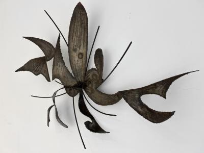 BRUTALIST MID CENTURY WALL SCULPTURE