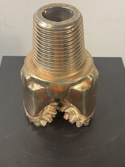 BRUTALIST OIL RIG DRILL BIT SCULPTURE